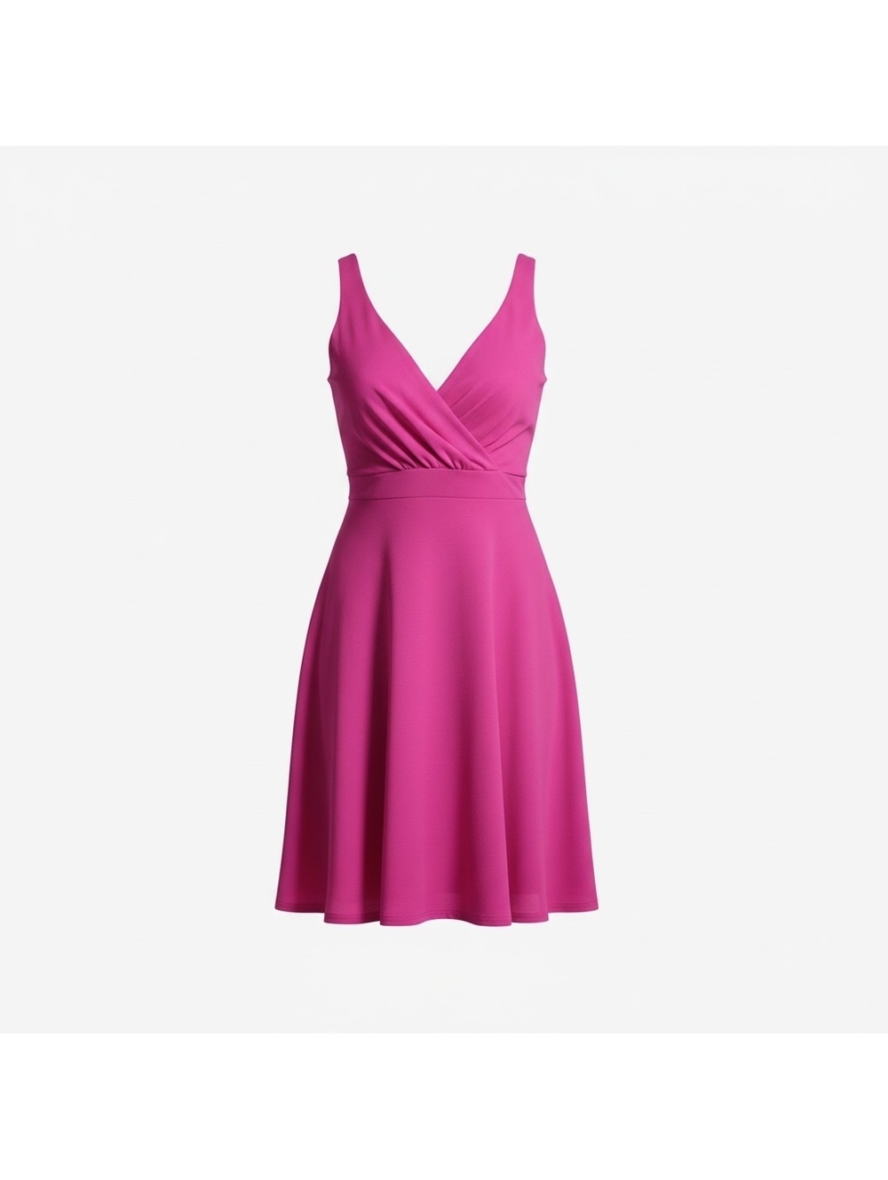 NWOT Dressever Pink V-Neck Spaghetti Strap Cocktail Party Bridesmaid Dress, 3XL